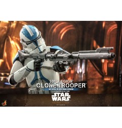 Star Wars - : Obi-Wan Kenobi figurine 1/6 501st Legion Clone Trooper 30 cm