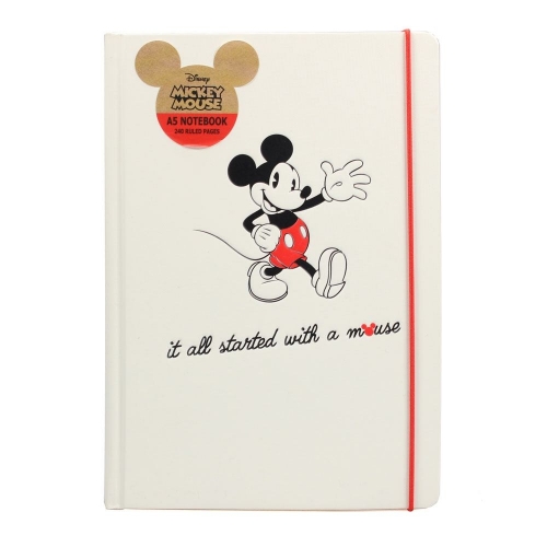 Mickey Mouse - Cahier A5 It All Started With A Mouse