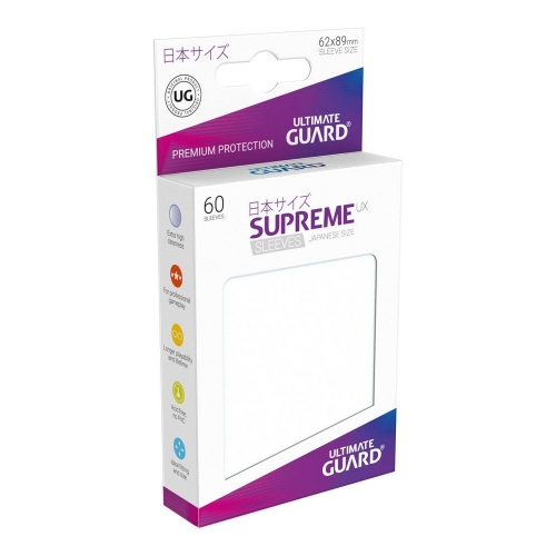 Ultimate Guard - 60 pochettes Supreme UX Sleeves format japonais Frosted