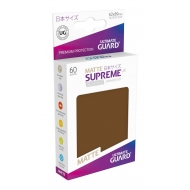 Ultimate Guard - 60 pochettes Supreme UX Sleeves format japonais Marron Mat