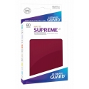 Ultimate Guard - 80 pochettes Supreme UX Sleeves taille standard Bourgogne Mat
