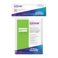 Ultimate Guard - 50 pochettes Supreme UX Sleeves taille standard Vert Clair Mat