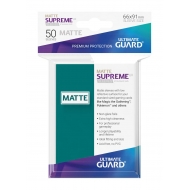 Ultimate Guard - 50 pochettes Supreme UX Sleeves taille standard Bleu Petrole Mat