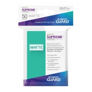 Ultimate Guard - 50 pochettes Supreme UX Sleeves taille standard Turquoise Mat
