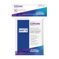 Ultimate Guard - 50 pochettes Supreme UX Sleeves taille standard Bleu Mat