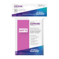 Ultimate Guard - 50 pochettes Supreme UX Sleeves taille standard Rose Mat