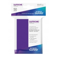 Ultimate Guard - 50 pochettes Supreme UX Sleeves taille standard Violet