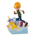 Digimon Adventure G.E.M. Series - Statuette Yamato Ishida & Gabumon 2022 Ver. 12 cm