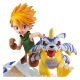 Digimon Adventure G.E.M. Series - Statuette Yamato Ishida & Gabumon 2022 Ver. 12 cm