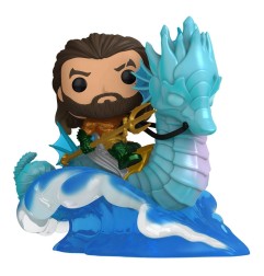 DC Comics - Aquaman et le Royaume perdu POP! Rides Deluxe Vinyl figurine Aquaman & Storm 15 cm
