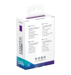 Ultimate Guard - 100 pochettes Cortex Sleeves taille standard Violet Mat