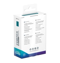 Ultimate Guard - 100 pochettes Cortex Sleeves taille standard Bleu Pétrole Mat