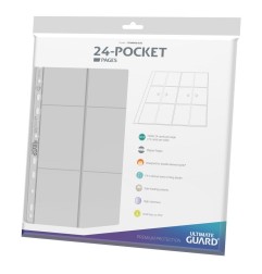 Ultimate Guard - 24-Pocket QuadRow Pages Side-Loading Transparent (10)