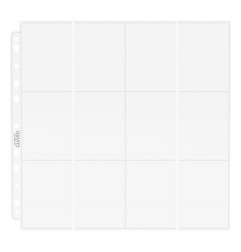 Ultimate Guard - Pack de 10 pochettes 24-Pocket QuadRow Pages Side-Loading Transparent