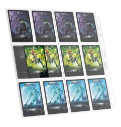 Ultimate Guard - 24-Pocket QuadRow Pages Side-Loading Transparent (10)