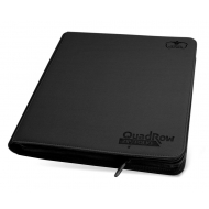 Ultimate Guard - Album 24-Pocket QuadRow ZipFolio XenoSkin Noir