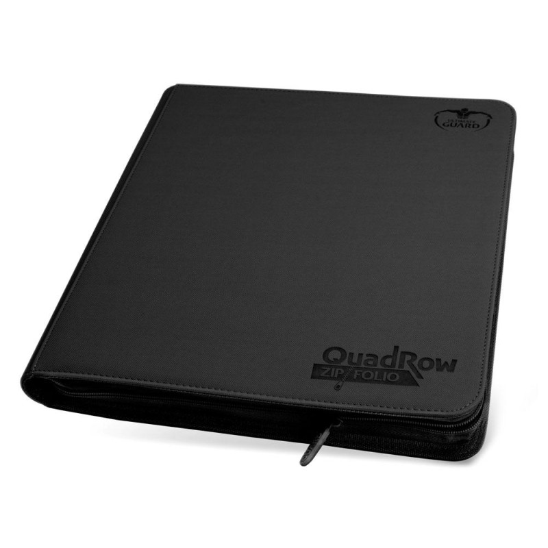 Ultimate Guard - 12-Pocket QuadRow ZipFolio XenoSkin Noir