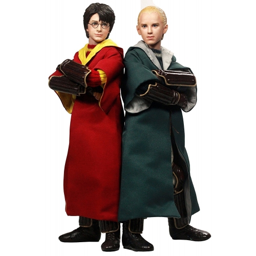 Harry Potter -  Pack 2 figurines My Favourite Movie Harry Potter & Malfoy Quidditch Ver. 26 cm