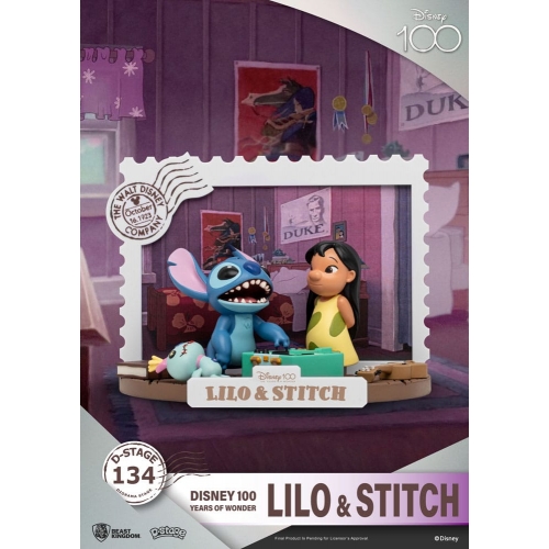 Disney 100 Years of Wonder - Diorama D-Stage Lilo & Stitch 10 cm