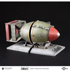 Fallout - 4 statuette PVC Liberty Prime Nuke Bomb Bookends 17 cm