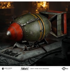 Fallout - 4 statuette PVC Liberty Prime Nuke Bomb Bookends 17 cm