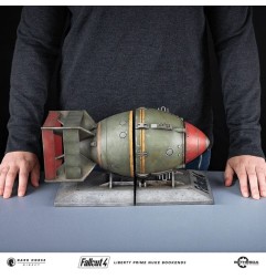 Fallout - 4 statuette PVC Liberty Prime Nuke Bomb Bookends 17 cm