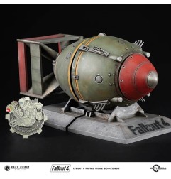 Fallout - 4 statuette PVC Liberty Prime Nuke Bomb Bookends 17 cm