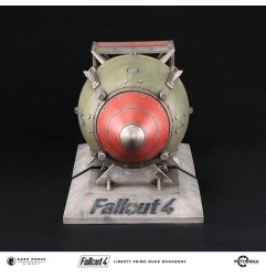 Fallout - 4 statuette PVC Liberty Prime Nuke Bomb Bookends 17 cm