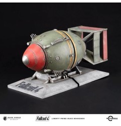 Fallout - 4 statuette PVC Liberty Prime Nuke Bomb Bookends 17 cm