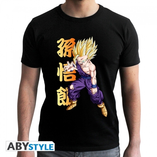 Dragon Ball - T-shirt  Gohan homme MC black