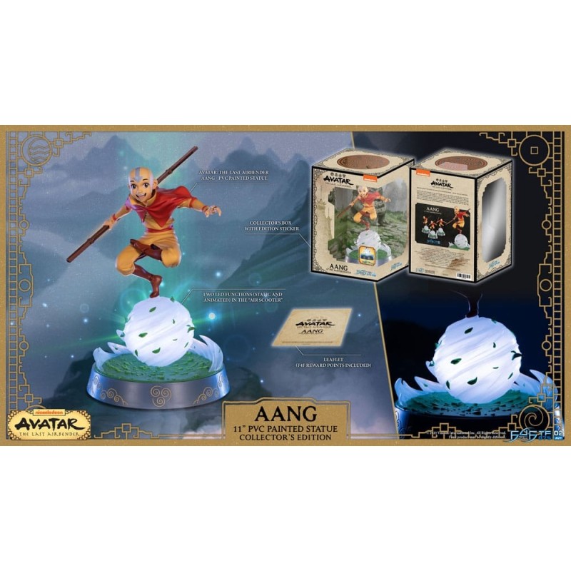 Avatar, le dernier maître de l'air - Avatar: The Last Airbender statuette PVC Aang Collector's Edition 27 cm