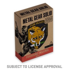 Metal Gear Solid - Lingot Foxhound Insignia Limited Edition
