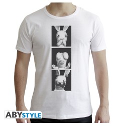 Lapins Cretins - Tshirt Lapins de la Sagesse homme MC white- New Fit