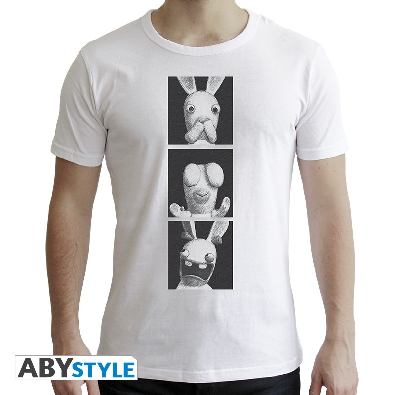 Lapins Cretins - Tshirt Lapins de la Sagesse homme MC white- New Fit