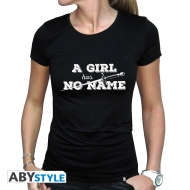 Game Of Thrones - T-shirt A Girl Has No Name femme MC black - basic