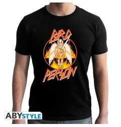 Rick And Morty - Tshirt Birdperson homme MC black- new fit