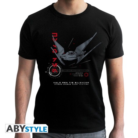 Star Wars - Tshirt Tie Silencer E8 homme MC black- new fit