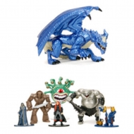 Dungeons & Dragons - Pack 7 figurines Dungeons & Dragons Diecast Nano Metalfigs 4 - 10 cm