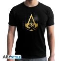 Assassin's Creed - T-shirt homme  Crest doré MC black - new fit *