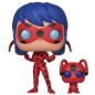 Miraculous - , les aventures de Ladybug et Chat Noir POP! Animation Vinyl figurine Lady Bug & Tikki 9cm
