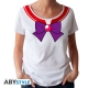 Sailor Moon - T-shirt Sailor Mars femme MC white - premium