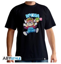 Dr Slump - Tshirt Arale & Gacchan homme MC black - basic