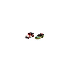 Jurassic Park - Jurassic World pack 3 mini véhicules Diecast Nano Halloywood Cars