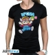 Dr Slump - T-shirt Arale & Gacchan femme MC black