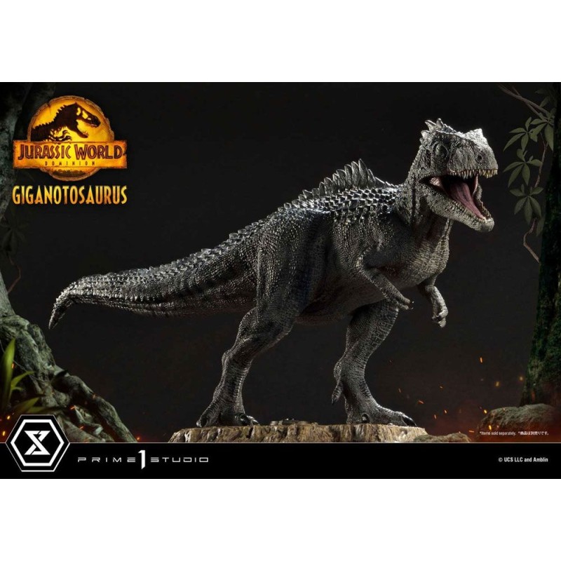 Jurassic Park - Jurassic World : Le Monde d'après statuette Prime Collectibles 1/38 Giganotosaurus Toy Version 22 cm