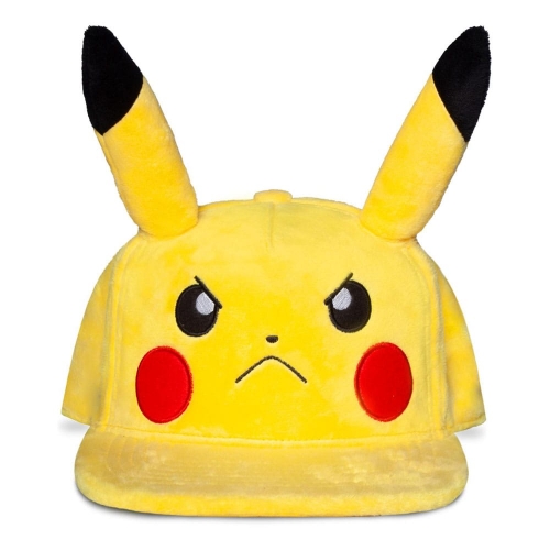 Pokémon - Casquette Snapback Angry Pikachu