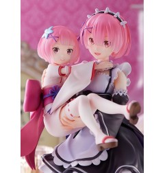 Re:Zero - Starting Life in Another World statuette PVC 1/7 Ram & Childhood Ram 23 cm
