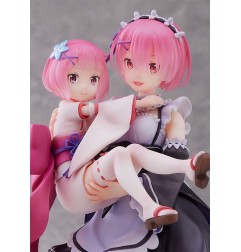 Re:Zero - Starting Life in Another World statuette PVC 1/7 Ram & Childhood Ram 23 cm