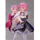 Re:Zero Starting Life in Another World - Statuette 1/7 Ram & Childhood Ram 23 cm