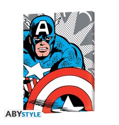 Marvel - Toile - Captain America pop art (30x40) x2